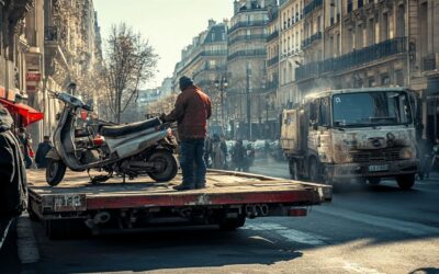 Enlèvement épave scooter moto gratuit à Paris : Guide complet pour se débarrasser de son deux-roues