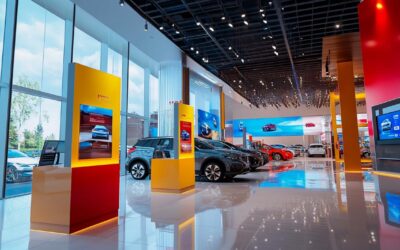 Optimisation commerciale : les conseils pour mettre en avant la bonne PLV sur votre parc auto en 2024